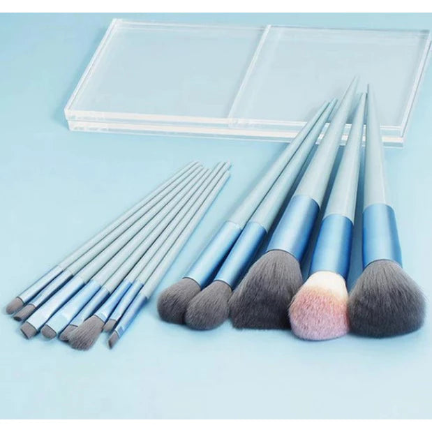 Kit 13 Pçs Pincéis De Maquiagem Vision Shop-Kabuki Profissional