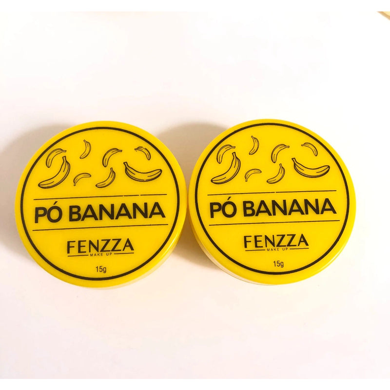 Pó Banana Fixador Translucido Finalizador Fenzza